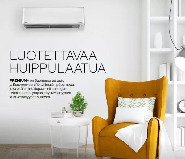 toshiba premium ilmalämpöpumput Oulu